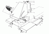 Toro 56175 (12-32) - 12-32 Rear Engine Rider, 1989 (9000001-9999999) Ersatzteile FRONT TOWER ASSEMBLY