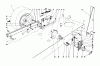 Toro 56175 (12-32) - 12-32 Rear Engine Rider, 1989 (9000001-9999999) Ersatzteile REAR AXLE ASSEMBLY