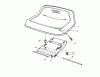 Toro 56175 (12-32) - 12-32 Rear Engine Rider, 1989 (9000001-9999999) Ersatzteile SEAT ASSEMBLY