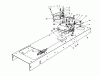 Toro 56175 (12-32) - 12-32 Rear Engine Rider, 1989 (9000001-9999999) Ersatzteile TRANSMISSION LINKAGE ASSEMBLY