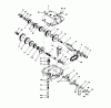 Toro 56175 (12-32) - 12-32 Rear Engine Rider, 1989 (9000001-9999999) Ersatzteile TRANSMISSION MODEL 770A