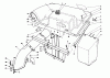Toro 56175 (12-32) - 12-32 Rear Engine Rider, 1989 (9000001-9999999) Ersatzteile TWIN BAGGER GRASS CATCHER MODEL NO. 59184 (OPTIONAL)