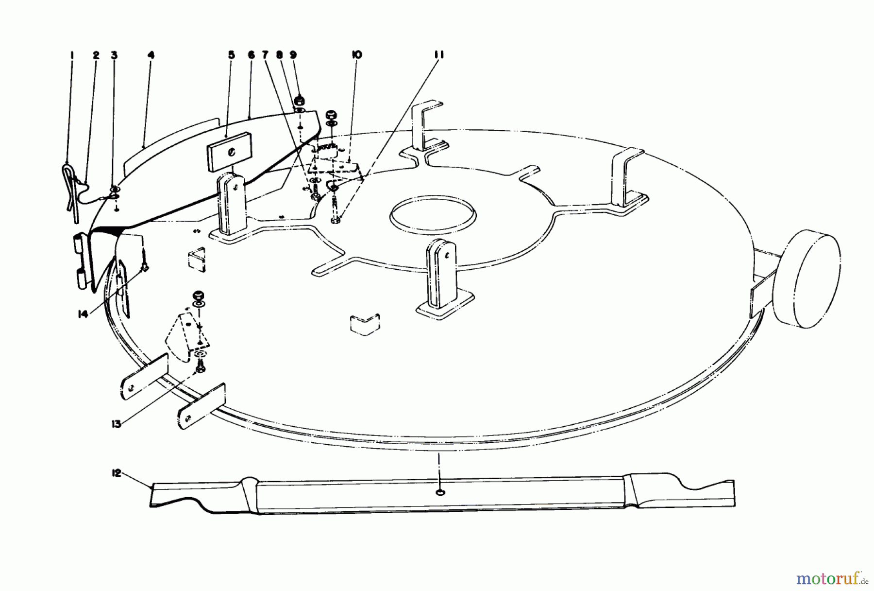  Toro Neu Mowers, Rear-Engine Rider 56155 (11-32) - Toro 11-32 Rear Engine Rider, 1985 (5000001-5999999) MULCHER KIT MODEL 59155 (OPTIONAL)