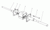 Toro 56155 (11-32) - 11-32 Rear Engine Rider, 1986 (6000001-6999999) Ersatzteile DIFFERENTIAL ASSEMBLY (USED ON UNITS WITH SERIAL NO. 6000101 & 6001322 & UP)