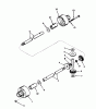 Toro 56155 (11-32) - 11-32 Rear Engine Rider, 1986 (6000001-6999999) Ersatzteile DIFFERENTIAL MODEL 100-050 (USED ON UNITS WITH SERIAL NO. 6001115_6001321)