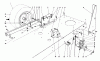 Toro 56155 (11-32) - 11-32 Rear Engine Rider, 1986 (6000001-6999999) Ersatzteile REAR AXLE ASSEMBLY
