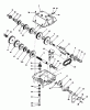 Toro 56155 (11-32) - 11-32 Rear Engine Rider, 1986 (6000001-6999999) Ersatzteile TRANSMISSION MODEL 770A