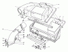 Toro 56155 (11-32) - 11-32 Rear Engine Rider, 1986 (6000001-6999999) Ersatzteile TWIN BAGGER GRASS CATCHER MODEL NO. 59122 (OPTIONAL)