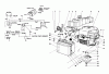 Toro 56155 (11-32) - 11-32 Rear Engine Rider, 1987 (7000001-7999999) Ersatzteile ENGINE ASSEMBLY