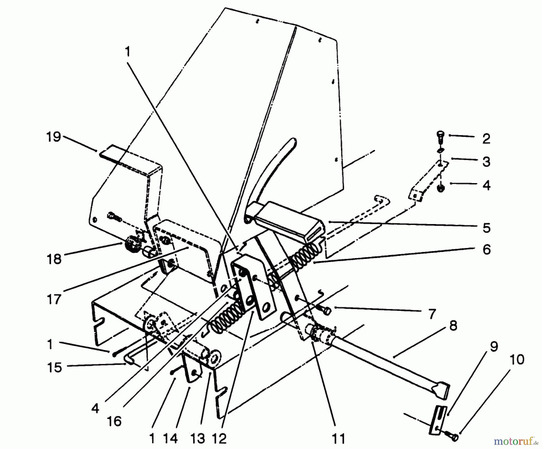 Toro Neu Mowers, Rear-Engine Rider 56195 (12-32) - Toro 12-32 Rear Engine Rider, 1992 (2000001-2999999) BRAKE & CLUTCH ASSEMBLY