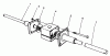 Toro 56185 (8-32) - 8-32 Rear Engine Rider, 1992 (2000001-2999999) Ersatzteile DIFFERENTIAL ASSEMBLY