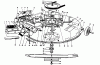 Toro 56185 (8-32) - 8-32 Rear Engine Rider, 1992 (2000001-2999999) Ersatzteile MOWER ASSEMBLY-RECYCLER