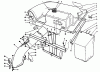 Toro 56185 (8-32) - 8-32 Rear Engine Rider, 1992 (2000001-2999999) Ersatzteile TWIN BAGGER GRASS CATCHER MODEL 59184 (OPT.)