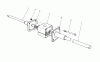 Toro 56190 (10-32) - 10-32 Recycler Rider, 1991 (1000001-1999999) Ersatzteile DIFFERENTIAL ASSEMBLY