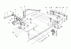 Toro 56190 (10-32) - 10-32 Recycler Rider, 1991 (1000001-1999999) Ersatzteile TRACTION ASSEMBLY