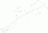 Toro 106-8256 - 48" Snow/Dozer Blade Conversion Kit, Yard and Garden Tractors Ersatzteile LIFT PLATE AND DOZER EXTENSION ASSEMBLY
