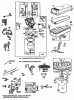 Toro 70040 (8-25) - 8-25 Rear Engine Rider, 1996 (6900001-6999999) Ersatzteile BRIGGS & STRATTON MODEL NO. 195707-0121-01 #2