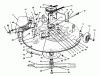 Toro 70040 (8-25) - 8-25 Rear Engine Rider, 1996 (6900001-6999999) Ersatzteile CUTTING UNIT ASSEMBLY