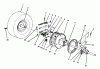 Toro 70040 (8-25) - 8-25 Rear Engine Rider, 1996 (6900001-6999999) Ersatzteile REAR AXLE ASSEMBLY