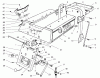 Toro 70040 (8-25) - 8-25 Rear Engine Rider, 1998 (8900001-8999999) Ersatzteile REAR BODY ASSEMBLY