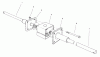Toro 70041 (8-25) - 8-25 Rear Engine Rider, 1998 (8900001-8999999) Ersatzteile DIFFERENTIAL ASSEMBLY
