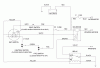 Toro 70041 (8-25) - 8-25 Rear Engine Rider, 1998 (8900001-8999999) Ersatzteile ELECTRICAL SCHEMATIC