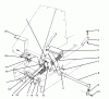 Toro 70042 (8-32) - 8-32 Rear Engine Rider, 1993 (3900001-3999999) Ersatzteile BRAKE & CLUTCH ASSEMBLY