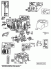 Toro 70042 (8-32) - 8-32 Rear Engine Rider, 1993 (3900001-3999999) Ersatzteile BRIGGS & STRATTON MODEL NO. 191707-0121-01 #1
