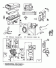 Toro 70042 (8-32) - 8-32 Rear Engine Rider, 1993 (3900001-3999999) Ersatzteile BRIGGS & STRATTON MODEL NO. 257707-0124-01 #2