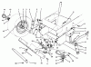 Toro 70042 (8-32) - 8-32 Rear Engine Rider, 1993 (3900001-3999999) Ersatzteile FRONT AXLE ASSEMBLY