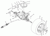 Toro 70042 (8-32) - 8-32 Rear Engine Rider, 1993 (3900001-3999999) Ersatzteile REAR AXLE ASSEMBLY