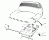 Toro 70042 (8-32) - 8-32 Rear Engine Rider, 1993 (3900001-3999999) Ersatzteile SEAT ASSEMBLY (MODEL NO. 70080, 70120 & 70140)