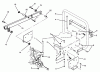 Toro 70042 (8-32) - 8-32 Rear Engine Rider, 1993 (3900001-3999999) Ersatzteile STAND BAR ASSEMBLY