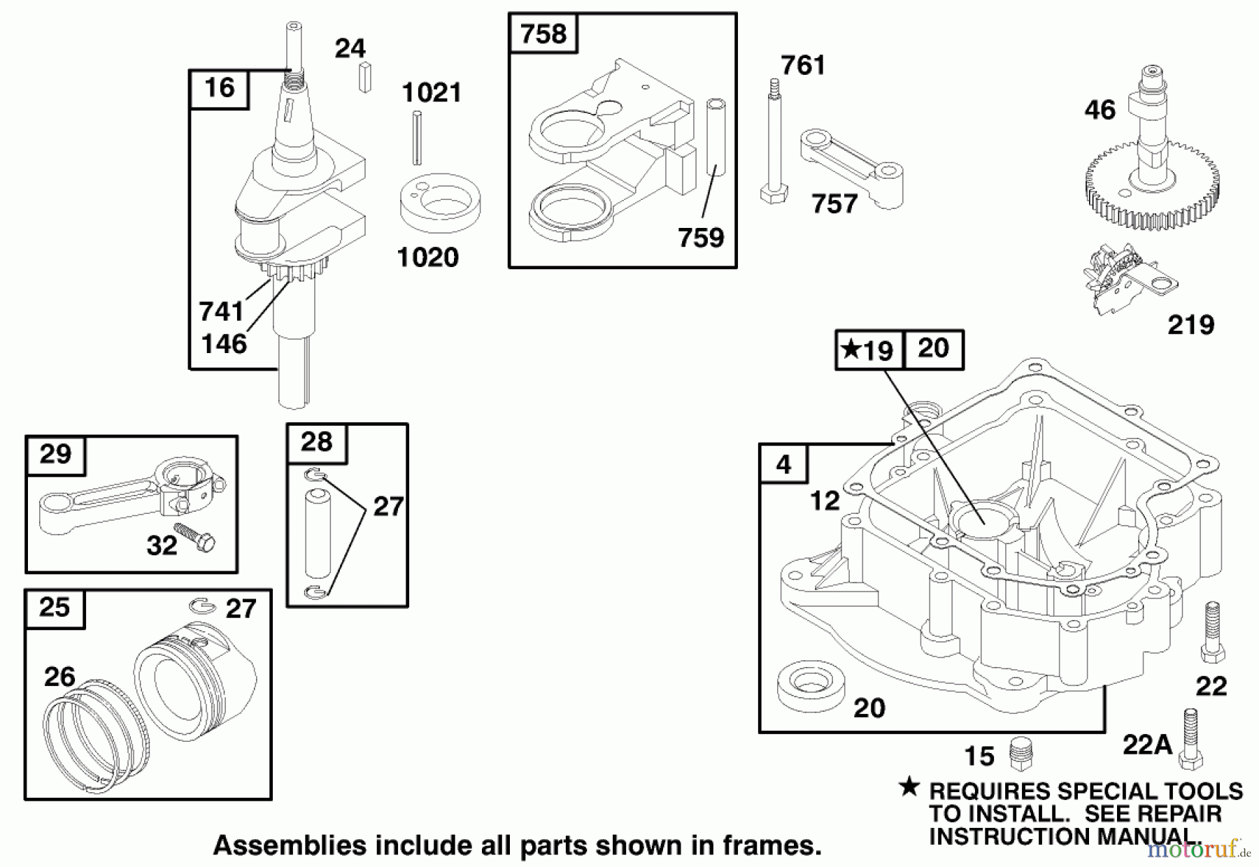 Toro Neu Mowers, Rear-Engine Rider 70044 (8-25) - Toro 8-25 Rear Engine Rider, 2000 (000000001-000999999) ENGINE BRIGGS & STRATTON MODEL 195707-0421-E1 #2