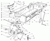 Toro 70044 (8-25) - 8-25 Rear Engine Rider, 2000 (000000001-000999999) Ersatzteile REAR BODY ASSEMBLY