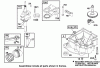 Toro 70044 (8-25) - 8-25 Rear Engine Rider, 2001 (210000001-210999999) Ersatzteile ENGINE BRIGGS & STRATTON MODEL 195707-0421-E1 #2