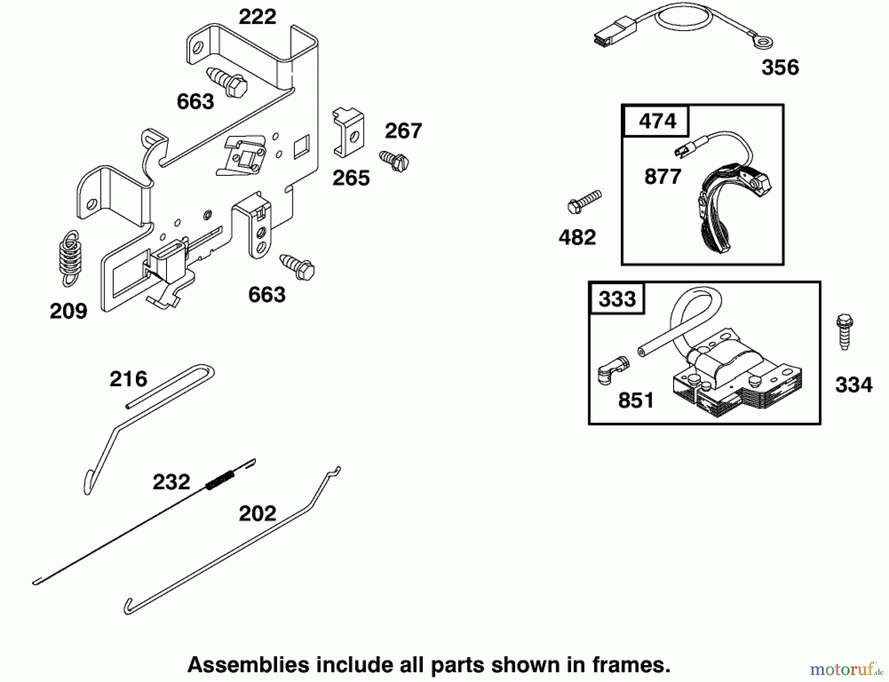 Toro Neu Mowers, Rear-Engine Rider 70044 (8-25) - Toro 8-25 Rear Engine Rider, 2001 (210000001-210999999) ENGINE BRIGGS & STRATTON MODEL 195707-0421-E1 #5