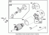 Toro 70044 (8-25) - 8-25 Rear Engine Rider, 2001 (210000001-210999999) Ersatzteile ENGINE BRIGGS & STRATTON MODEL 195707-0421-E1 #7