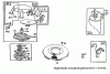 Toro 70080 (10-32) - 10-32 Recycler Rider, 1994 (4900001-4999999) Ersatzteile REWIND-BRIGGS & STRATTON NO. 286707-0119-01