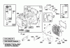 Toro 70080 (10-32) - 10-32 Recycler Rider, 1995 (5900001-5999999) Ersatzteile ENGINE BRIGGS & STRATTON MODEL 28B707-0126-01 #1