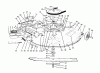 Toro 70080 (10-32) - 10-32 Recycler Rider, 1995 (5900001-5999999) Ersatzteile MOWER ASSEMBLY-RECYCLER