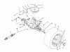 Toro 70080 (10-32) - 10-32 Recycler Rider, 1995 (5900001-5999999) Ersatzteile REAR AXLE ASSEMBLY