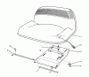 Toro 70080 (10-32) - 10-32 Recycler Rider, 1995 (5900001-5999999) Ersatzteile SEAT ASSEMBLY