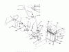 Toro 70080 (10-32) - 10-32 Recycler Rider, 1995 (5900001-5999999) Ersatzteile TRANSMISSION LINKAGE ASSEMBLY