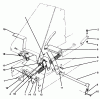 Toro 70120 (12-32) - 12-32 Recycler Rider, 1996 (6900001-6999999) Ersatzteile BRAKE & CLUTCH ASSEMBLY