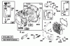 Toro 70120 (12-32) - 12-32 Recycler Rider, 1996 (6900001-6999999) Ersatzteile ENGINE BRIGGS & STRATTON MODEL 28B707-0126-01 #1