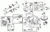 Toro 70120 (12-32) - 12-32 Recycler Rider, 1996 (6900001-6999999) Ersatzteile ENGINE BRIGGS & STRATTON MODEL 28B707-0126-01 #2