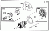 Toro 70120 (12-32) - 12-32 Recycler Rider, 1996 (6900001-6999999) Ersatzteile ENGINE BRIGGS & STRATTON MODEL 28B707-0126-01 #8