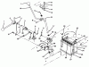 Toro 70120 (12-32) - 12-32 Recycler Rider, 1996 (6900001-6999999) Ersatzteile TRANSMISSION LINKAGE ASSEMBLY