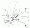 Toro 70081 (11-32) - 11-32 Rear Engine Rider, 1996 (6900001-6999999) Ersatzteile BRAKE & CLUTCH ASSEMBLY